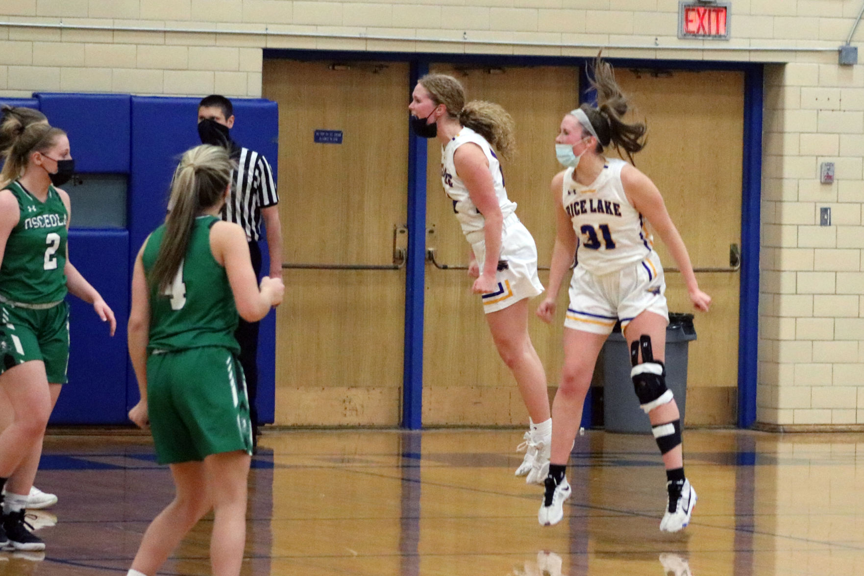 Rice Lake girls basketball vs. Osceola 2-13-21